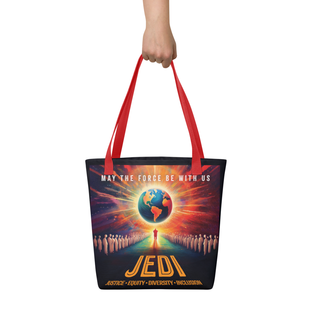 JEDI: Justice. Equity. Diversity. Inclusion Tote Bag