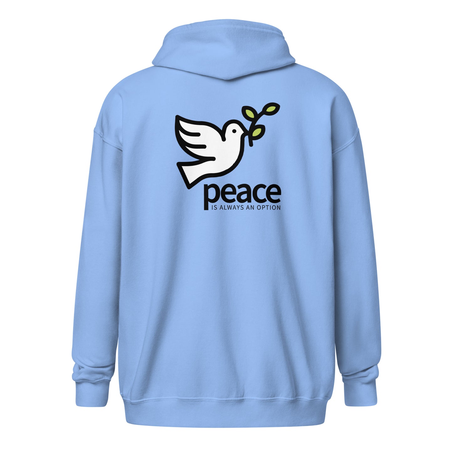 Choose Peace UNISEX heavy blend zip hoodie