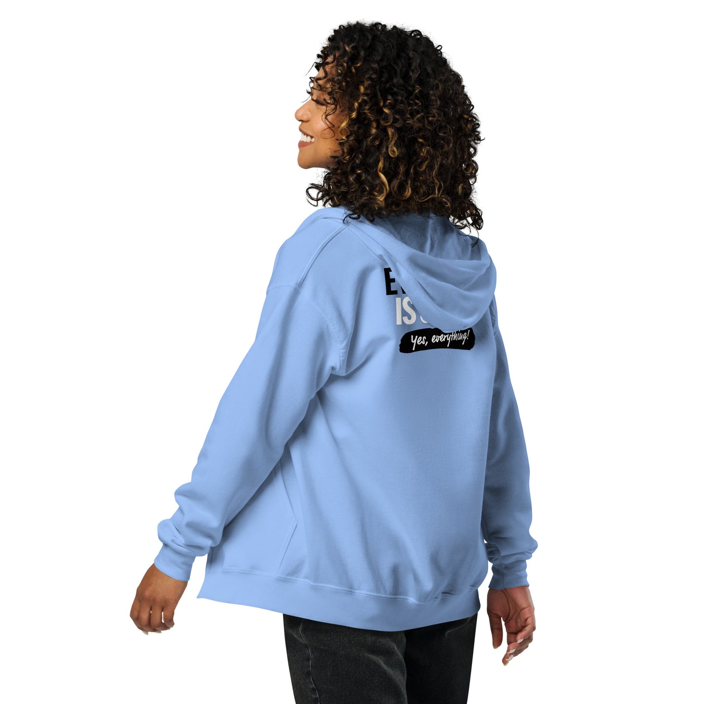 Everything is Sacred UNISEX Zip Hoodie