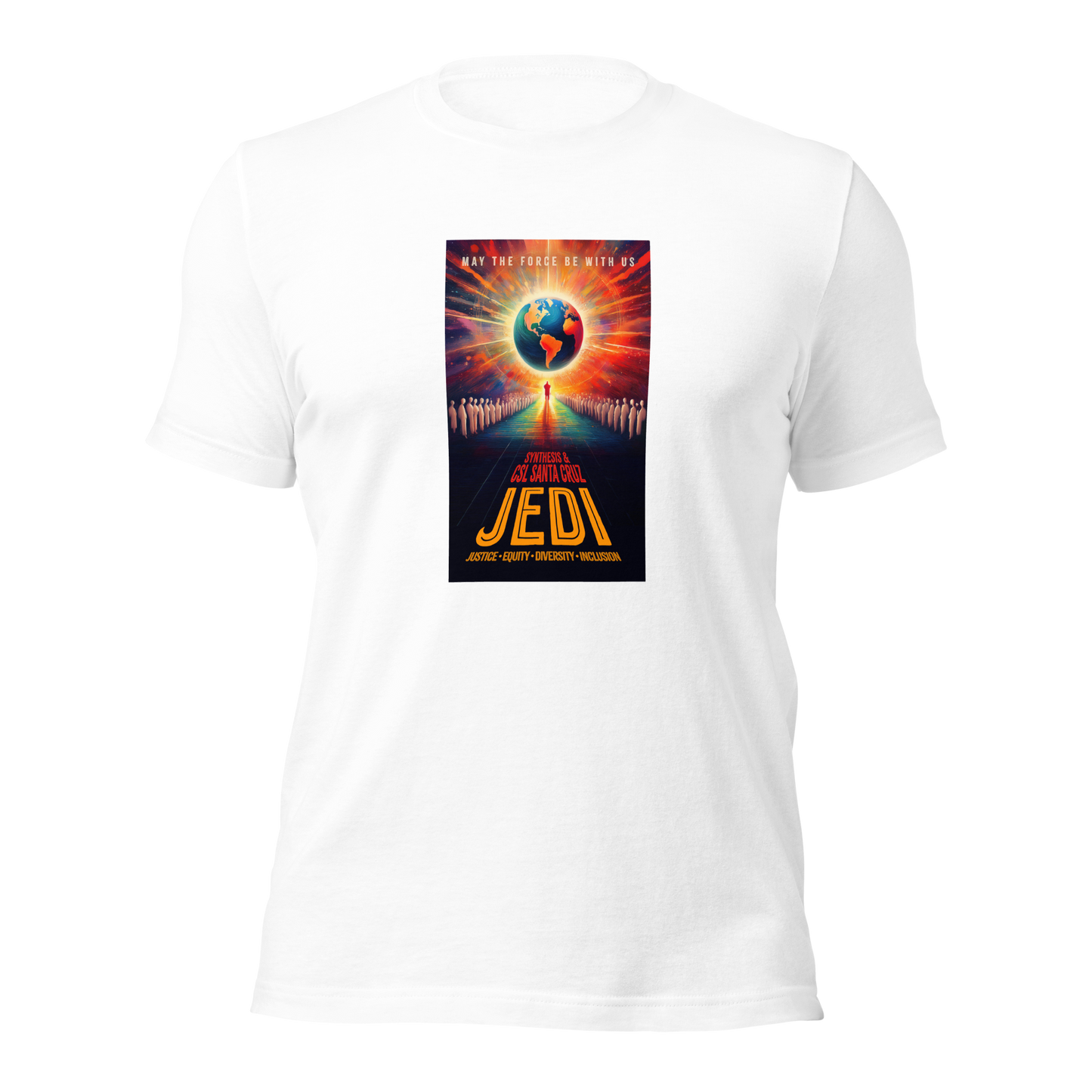 CSL & Synthesis JEDI:Justice. Equity.Diversity. Inclusion MEN'S T-shirt