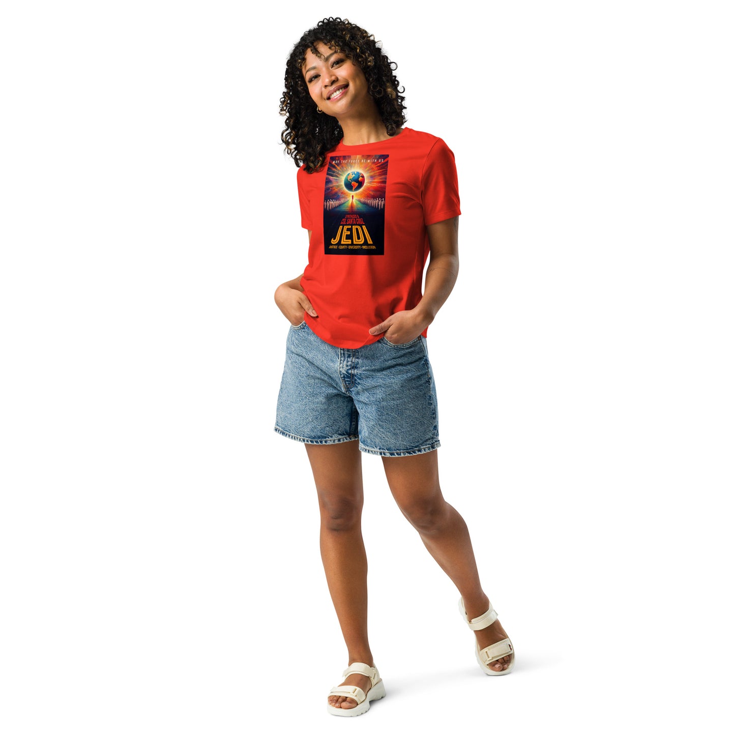 CSL & Synthesis JEDI: Jusitce. Equity. Diversity. Inclusion WOMEN'S T-shirt