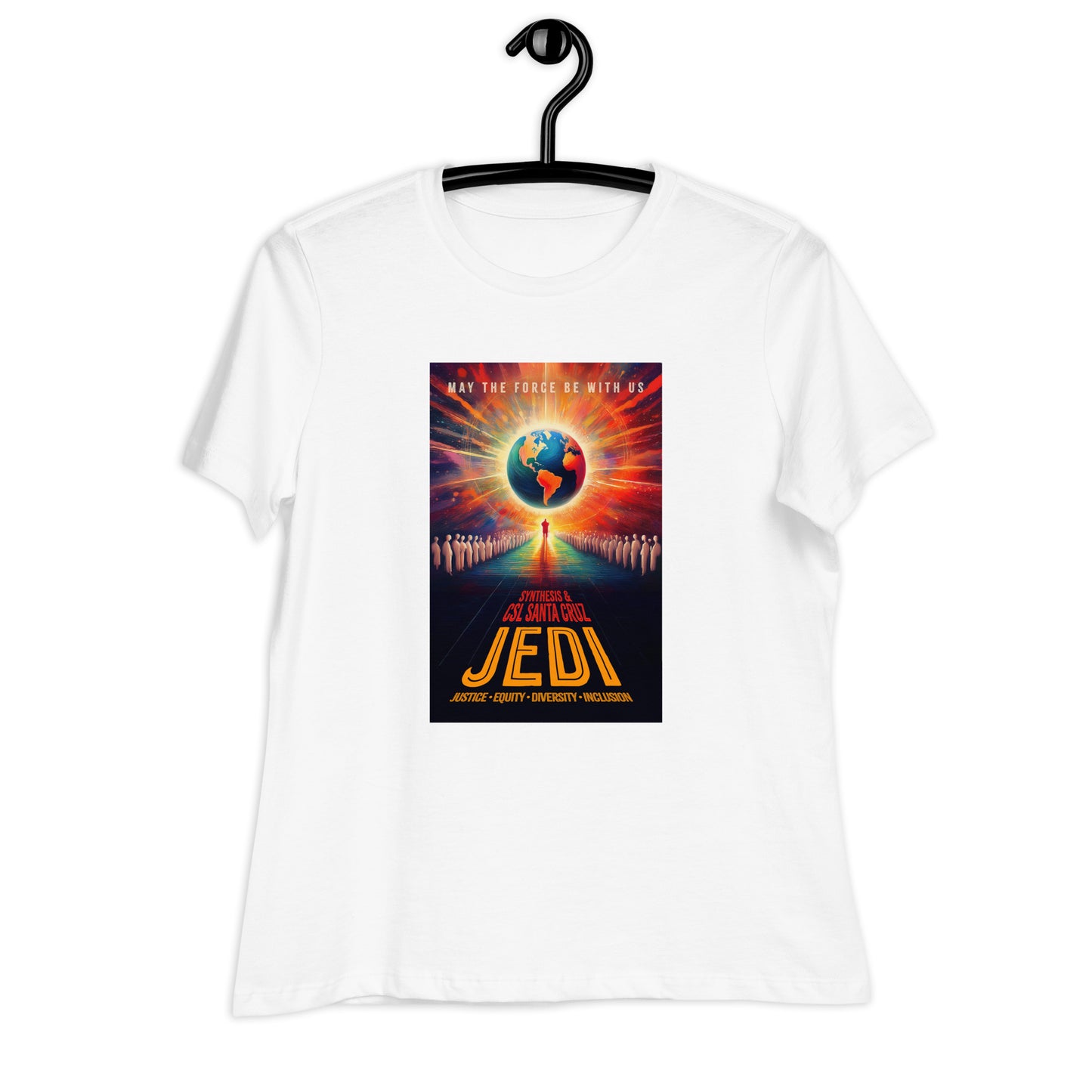 CSL & Synthesis JEDI: Jusitce. Equity. Diversity. Inclusion WOMEN'S T-shirt