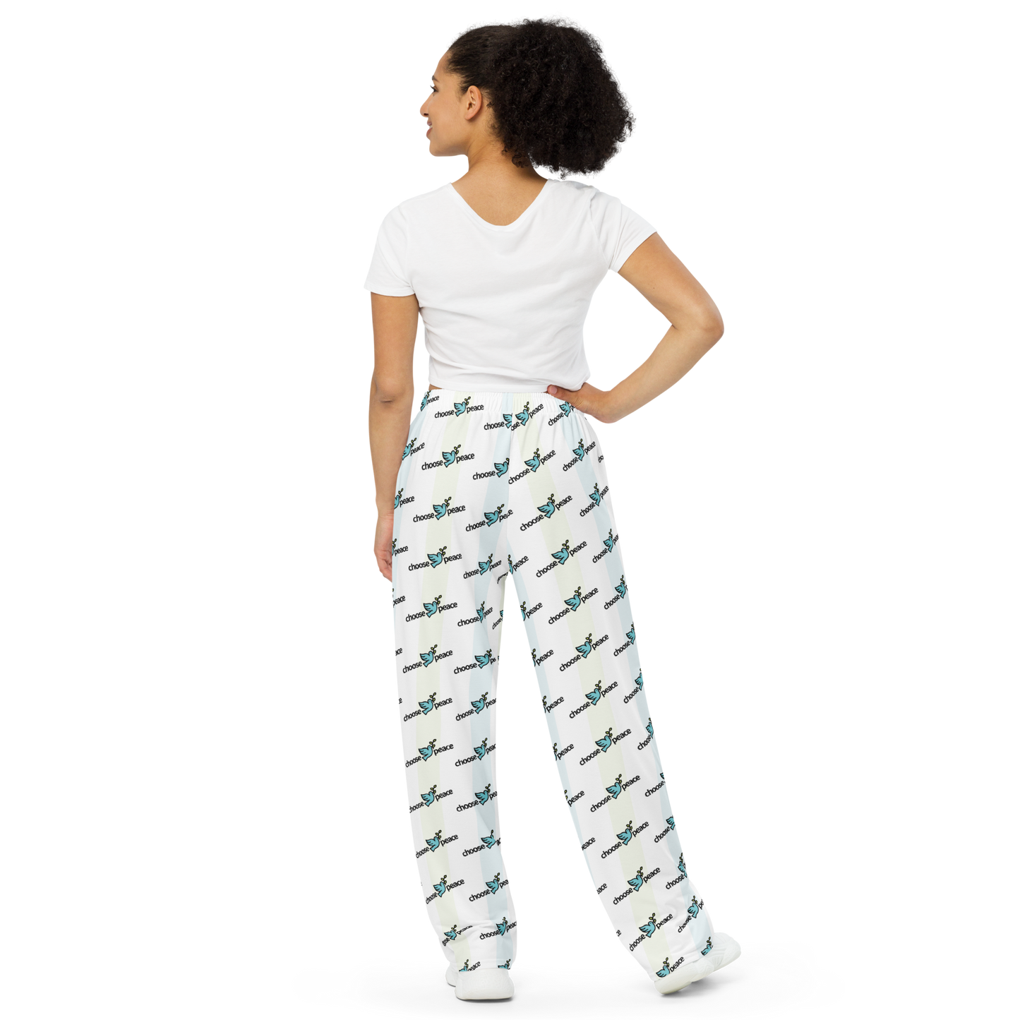 Choose Peace Unisex wide-leg pants