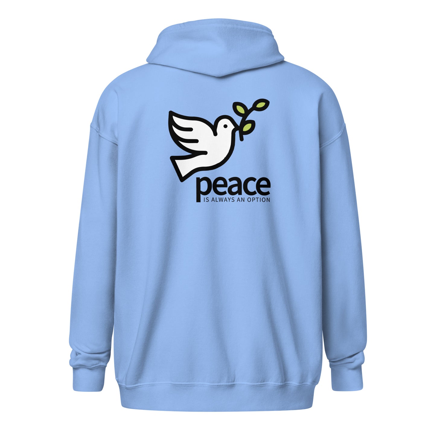 Choose Peace Unisex heavy blend zip hoodie