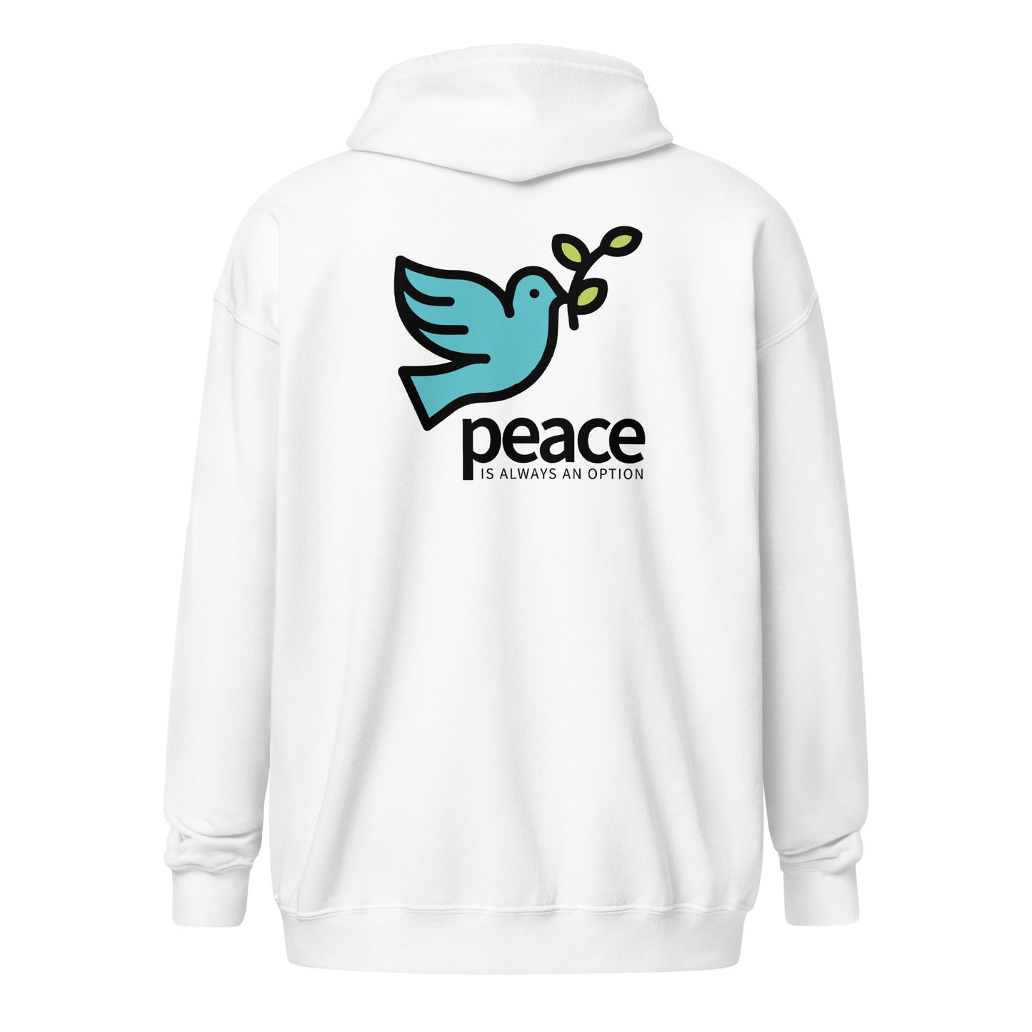 Choose Peace Unisex heavy blend zip hoodie