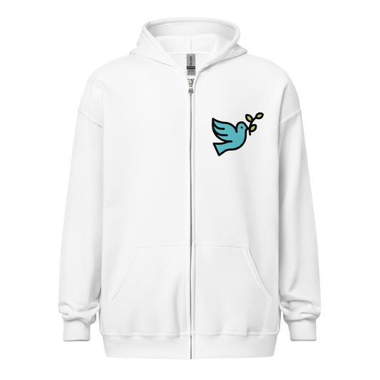 Choose Peace Unisex heavy blend zip hoodie