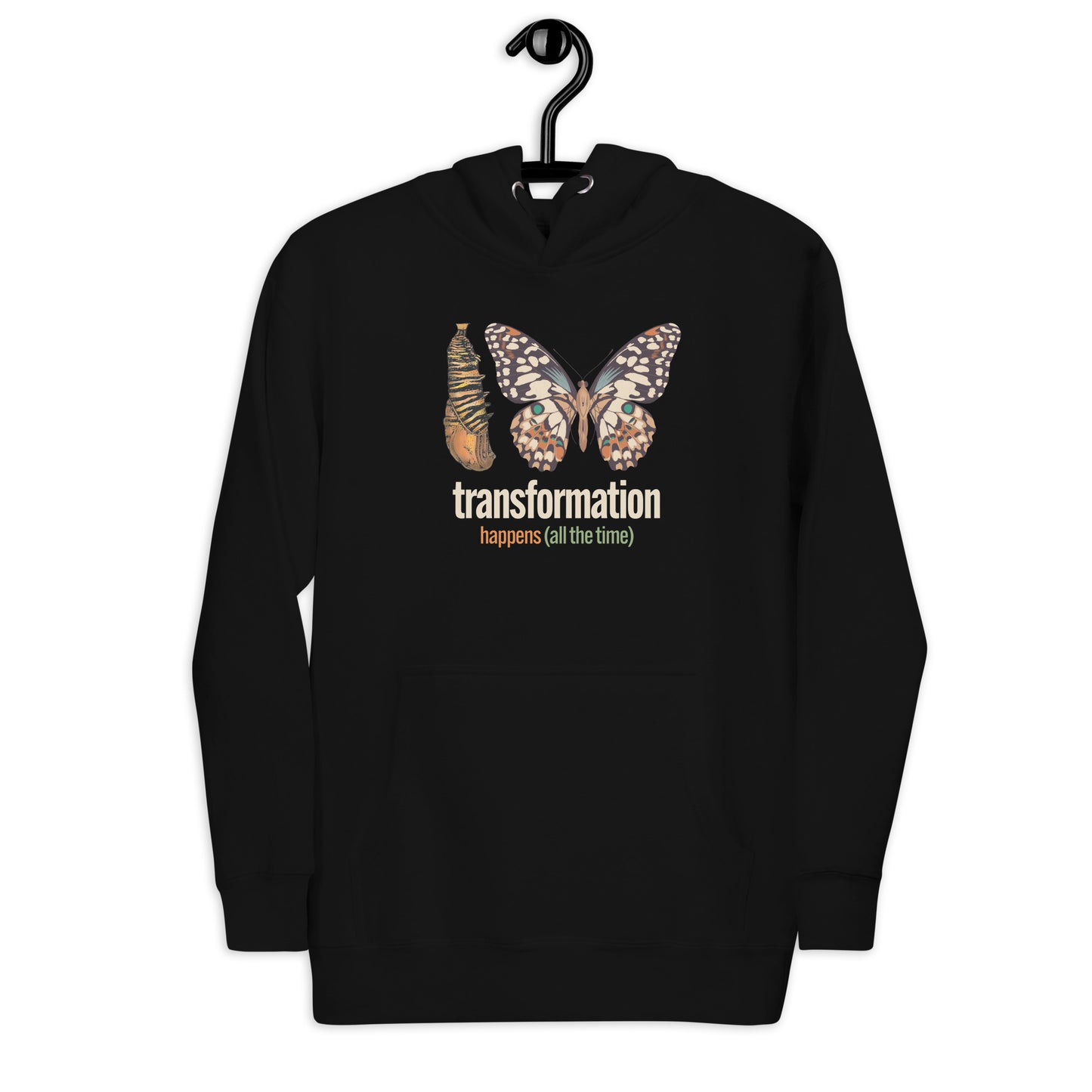 Transformation Happens Unisex Hoodie