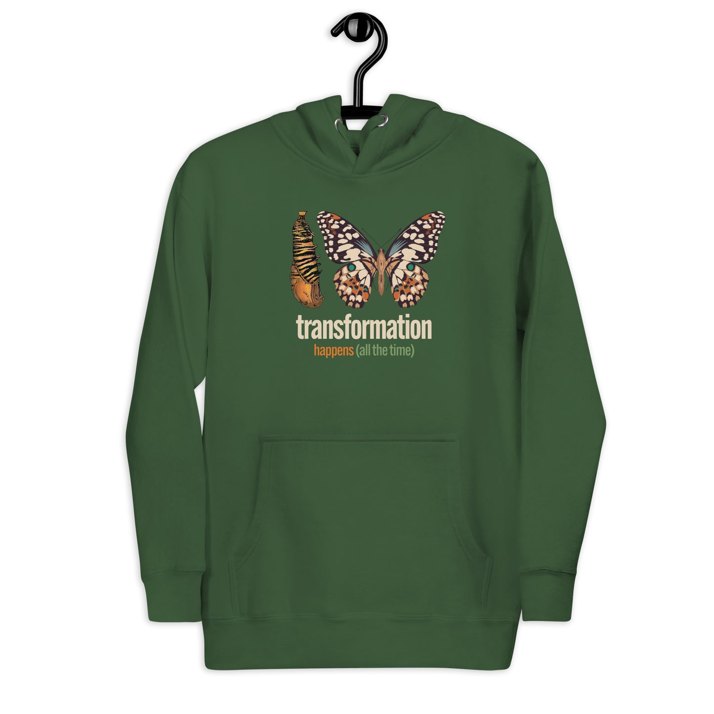 Transformation Happens Unisex Hoodie